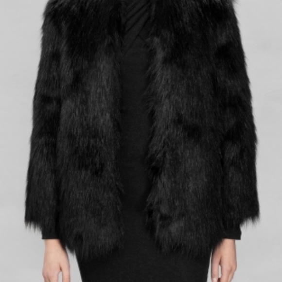 Short Faux Fur Coat